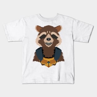 Rocket Minimalist Kids T-Shirt